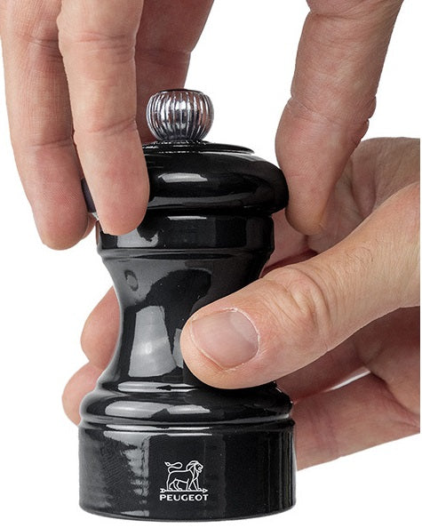 Peugeot Bistro Black Lacquer Pepper Mill by Kitchen Niche