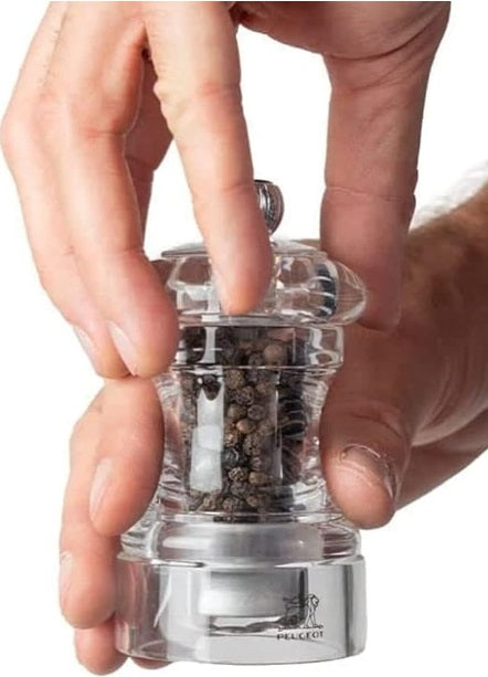 Peugeot Bistro Duo Acrylic Pepper & Salt Mill Set by Kitchen Niche