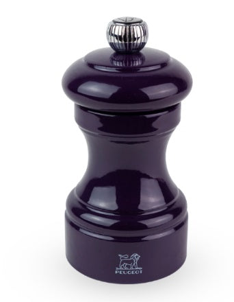 Peugeot Bistro Eggplant Lacquer Pepper Mill by Kitchen Niche