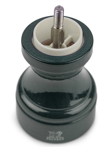 Peugeot Bistro Forest Green Lacquer Salt Mill by Kitchen Niche