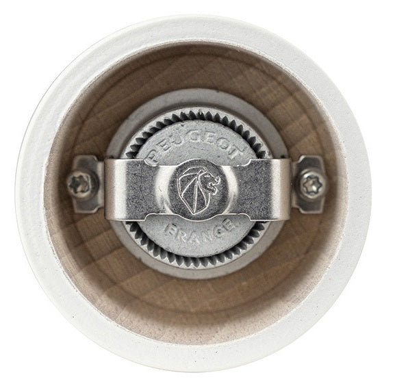 Peugeot Bistro Ivory Lacquer Salt Mill by Kitchen Niche