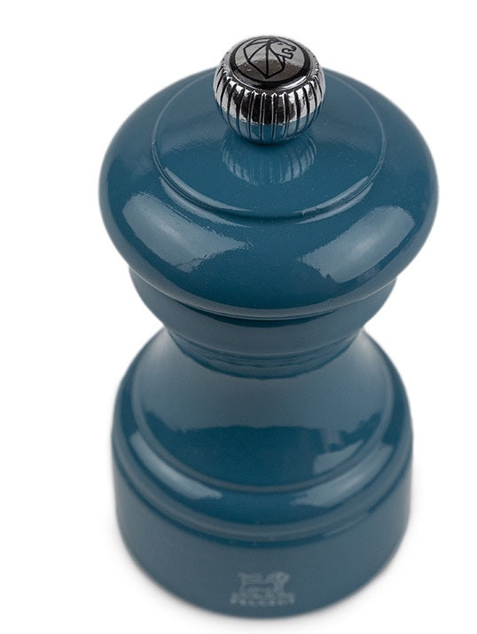 Peugeot Bistro Pacific Blue Lacquer Pepper Mill by Kitchen Niche