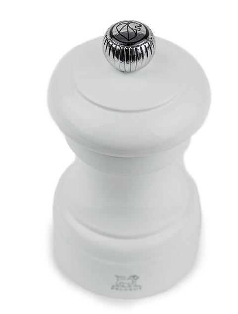 Peugeot Bistro Pearl Grey Lacquer Pepper Mill by Kitchen Niche