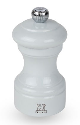 Peugeot Bistro Pearl Grey Lacquer Salt Mill by Kitchen Niche