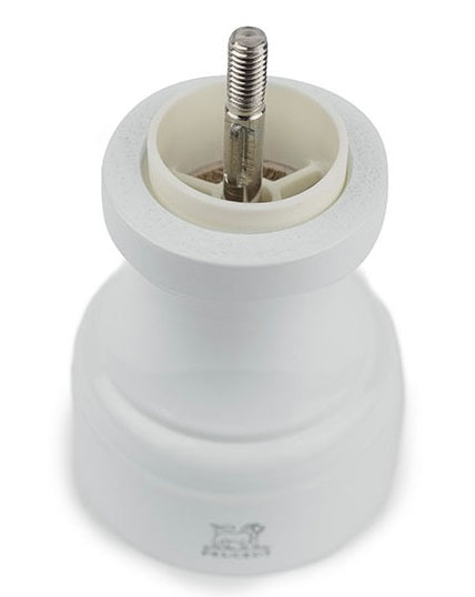 Peugeot Bistro Pearl Grey Lacquer Salt Mill by Kitchen Niche