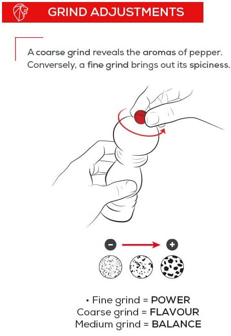 Peugeot Bistro Pearl Grey Lacquer Salt Mill by Kitchen Niche