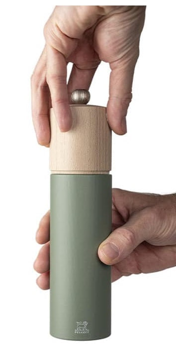 Peugeot Boreal Pepper Mill Fern Green 21cm by Kitchen Niche