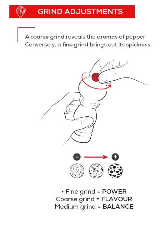 Peugeot Boreal Pepper Mill Fern Green 21cm by Kitchen Niche