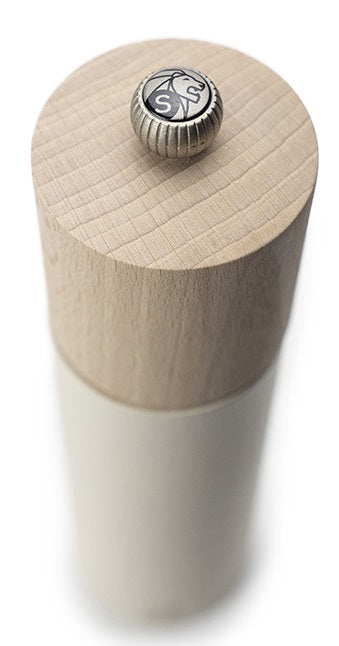 Peugeot Boreal Salt Mill Feather White 21cm by Kitchen Niche