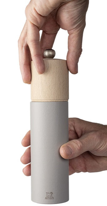 Peugeot Boreal Salt Mill Pebble Grey 21cm by Kitchen Niche