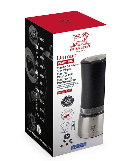 Peugeot Daman Electric u'Select Pepper Mill by Kitchen Niche