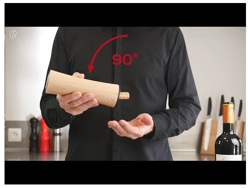 Peugeot Elis Reverse Matte Black Electric Corkscrew by Kitchen Niche