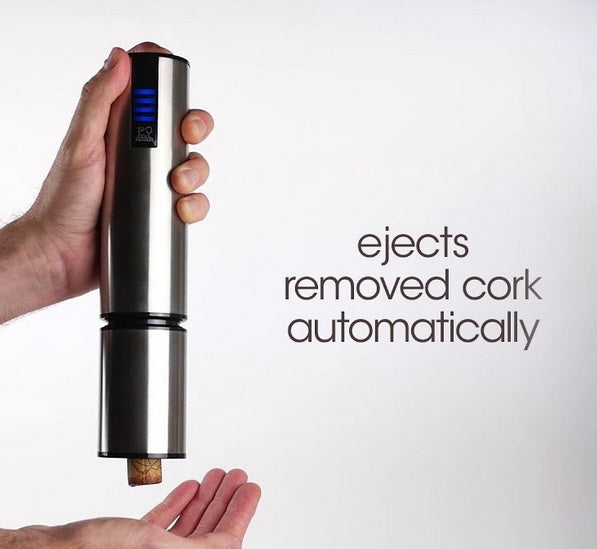 Peugeot Elis Touch Electric Rechargeable Corkscrew by Kitchen Niche