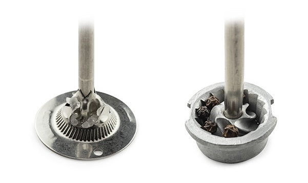 Peugeot Fidji Duo Black Salt and Pepper Mill Set 12cm by Kitchen Niche