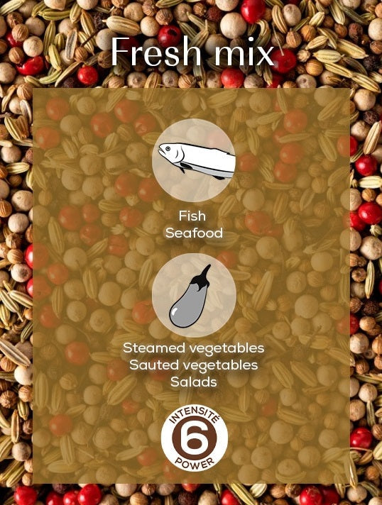 Peugeot Fresh Blend Pepper Peppercorns 60g by Kitchen Niche