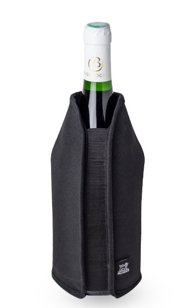 Peugeot Frizz Black Expandable Wine Cooling Sleeve by Kitchen Niche