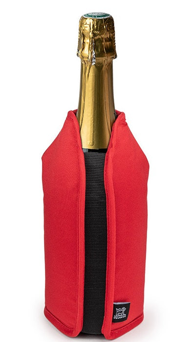 Peugeot Frizz Red Expandable Wine Cooling Sleeve by Kitchen Niche