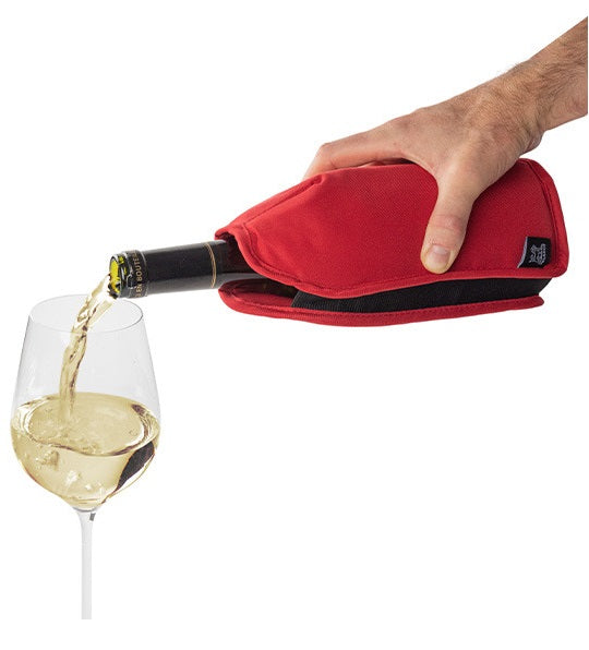 Peugeot Frizz Red Expandable Wine Cooling Sleeve by Kitchen Niche