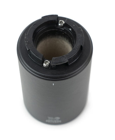 Peugeot Isen Black Matte Crank Handle Nutmeg Mill by Kitchen Niche