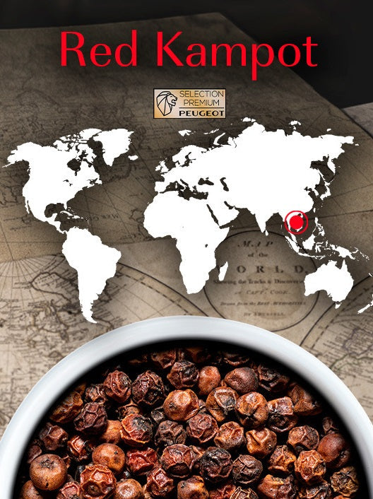 Peugeot Kampot Cambodia Red Pepper 60g by Kitchen Niche