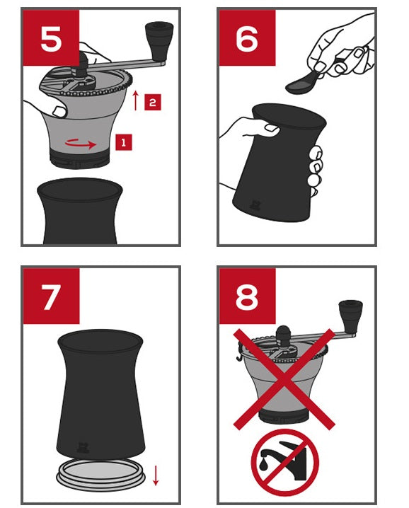 Peugeot Kronos Manual Coffee Mill by Kitchen Niche