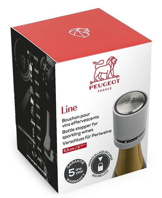 Peugeot Line Cork Champagne Bottle Stopper by Kitchen Niche