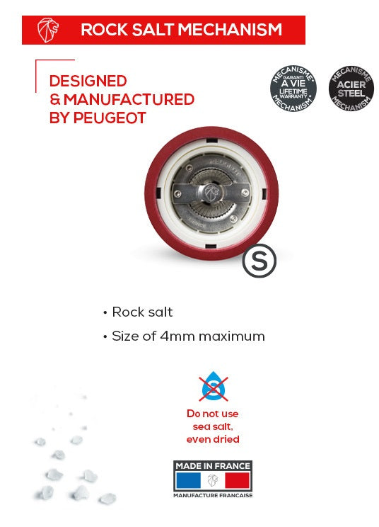 Peugeot Line Electric u'Select Rechargeable Salt Mill by Kitchen Niche
