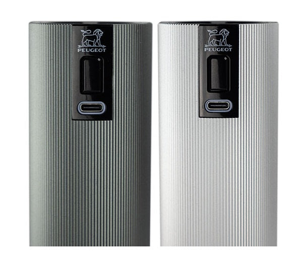 Peugeot Line Electric Rechargeable Salt & Pepper Mill Set by Kitchen Niche