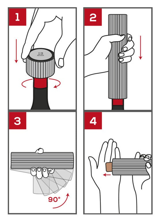 Peugeot Line Reverse Carbone Electric Corkscrew by Kitchen Niche