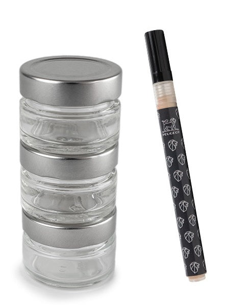 Peugeot Pepper Glass Jars for Maestro Pepper Mill by Kitchen Niche