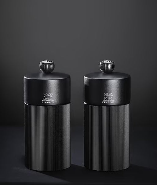 Peugeot Night Chic Line Salt & Pepper Mill Gift Set Peugeot by Kitchen Niche