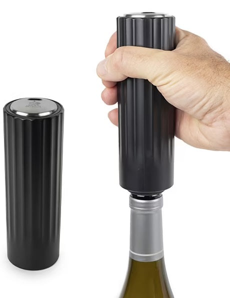 Peugeot Open’n Preserve Electric Vacuum Wine Pump & Corkscrew Gift Set Peugeot by Kitchen Niche