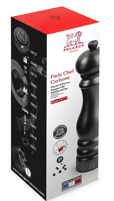 Peugeot Paris Chef u'Select Carbon 23cm Pepper Mill by Kitchen Niche