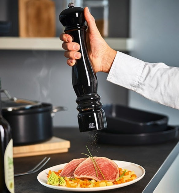 Peugeot Paris Electric u'Select Black Lacquer Salt Mill by Kitchen Niche