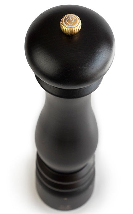 Peugeot Paris Electric Chocolate Wood Salt Mill by Kitchen Niche