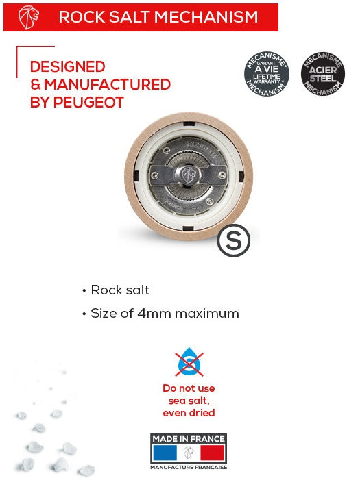 Peugeot Paris u'Select Graphite 13cm Salt Mill