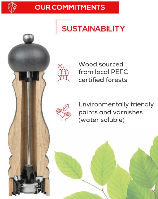 Peugeot Paris u'Select Graphite 40cm Pepper Mill by Kitchen Niche