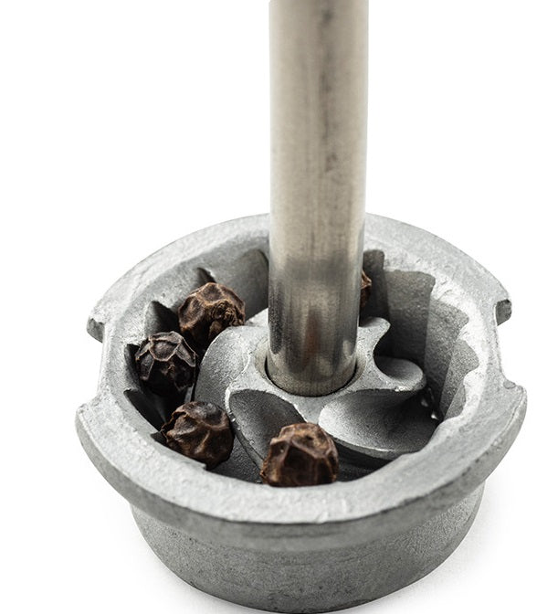 Peugeot Paris Icone Black Lacquer 23cm Pepper Mill by Kitchen Niche