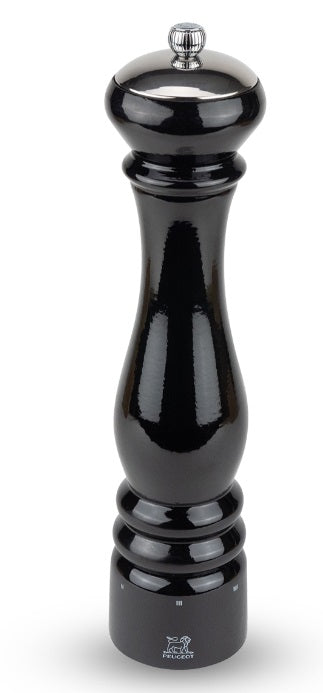 Peugeot Paris Icone Black Lacquer 30cm Pepper Mill by Kitchen Niche