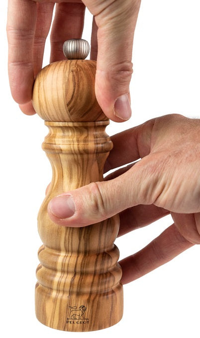 Peugeot Paris u'Select Olive Wood 18cm Salt Mill by Kitchen Niche