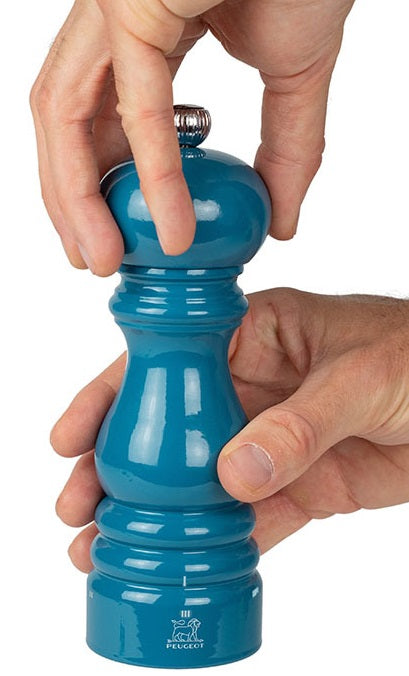 Peugeot Paris u'Select Pacific Blue 18cm Pepper Mill by Kitchen Niche