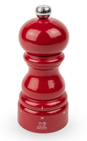 Peugeot Paris u'Select Red Passion 13cm Salt Mill by Kitchen Niche