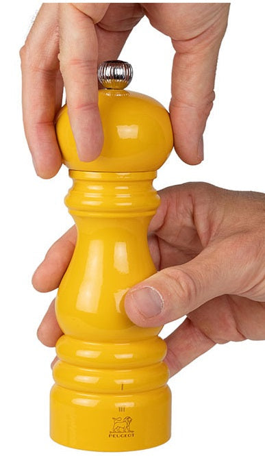 Peugeot Paris u'Select Saffron Yellow 18cm Pepper Mill by Kitchen Niche