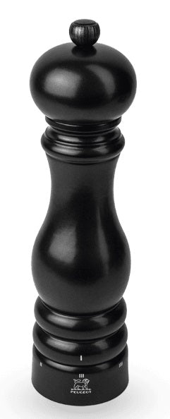 Peugeot Paris u'Select Satin Black Lacquer 23cm Pepper Mill by Kitchen Niche