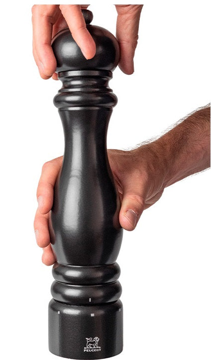 Peugeot Paris u'Select Satin Black Lacquer 30cm Pepper Mill by Kitchen Niche