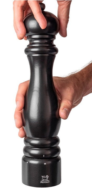 Peugeot Paris u'Select Satin Black Lacquer 40cm Pepper Mill by Kitchen Niche