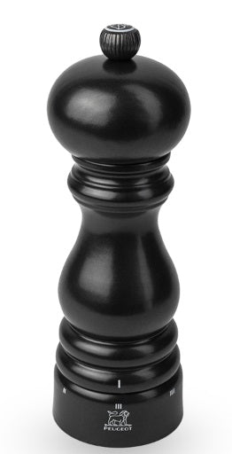 Peugeot Paris u'Select Satin Black Lacquer 18cm Salt Mill by Kitchen Niche