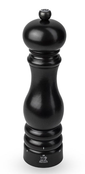 Peugeot Paris u'Select Satin Black Lacquer 23cm Salt Mill by Kitchen Niche