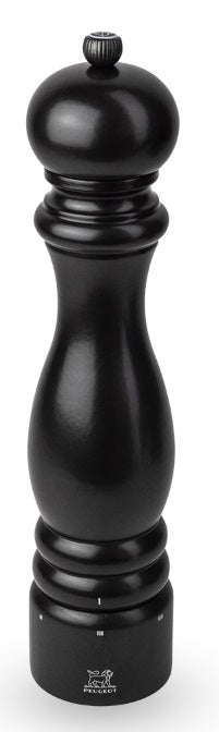 Peugeot Paris u'Select Satin Black Lacquer 30cm Salt Mill by Kitchen Niche