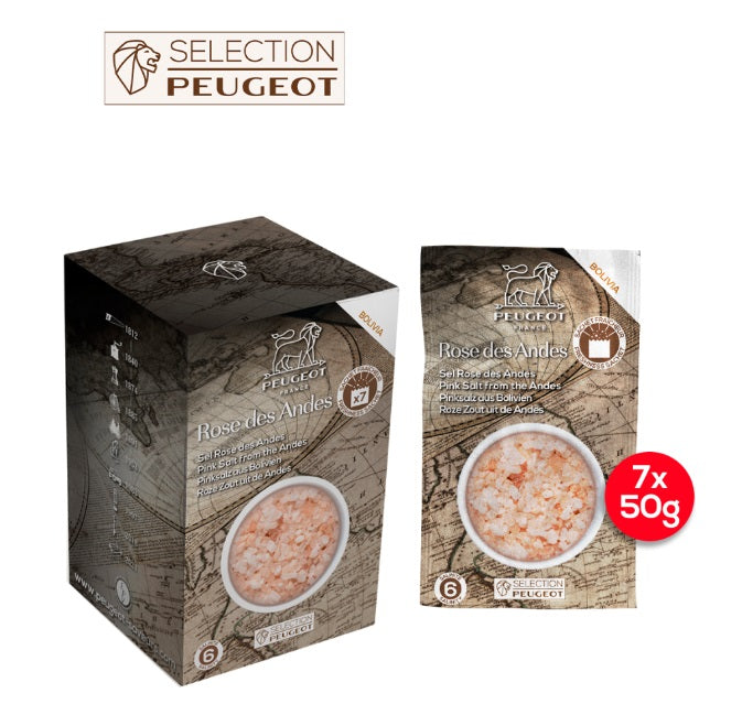Peugeot Andean Bolivian Pink Salt 350g by Kitchen Niche